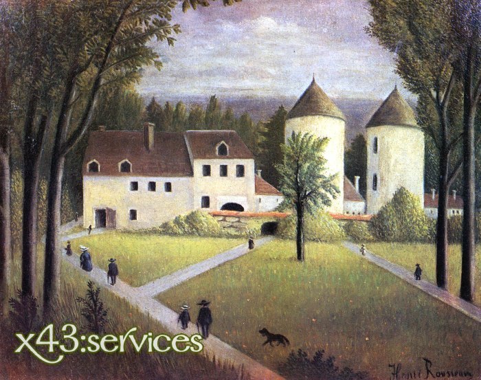 Henri Rousseau - Das Herrenhaus